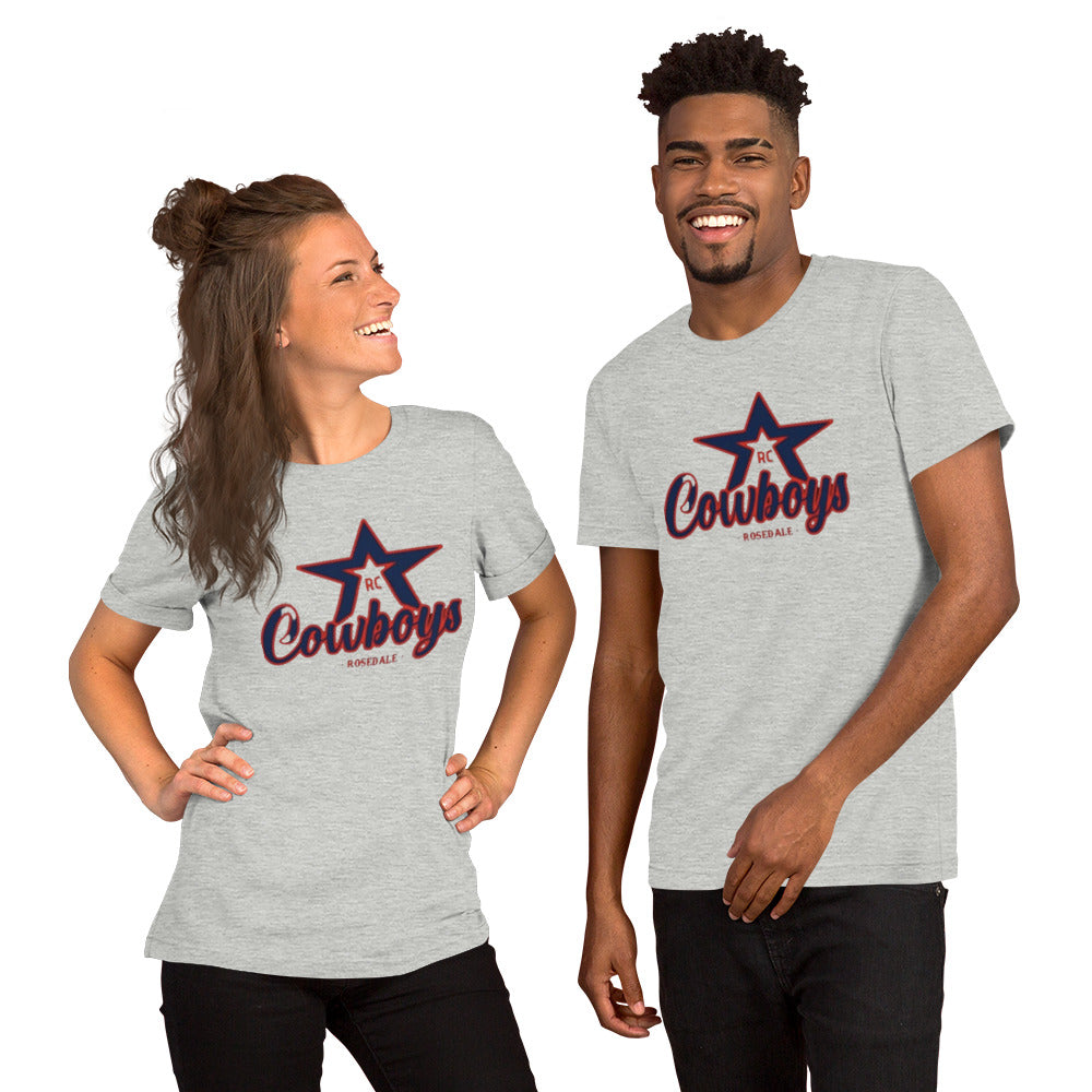 Rosedale Cowboys Unisex t-shirt
