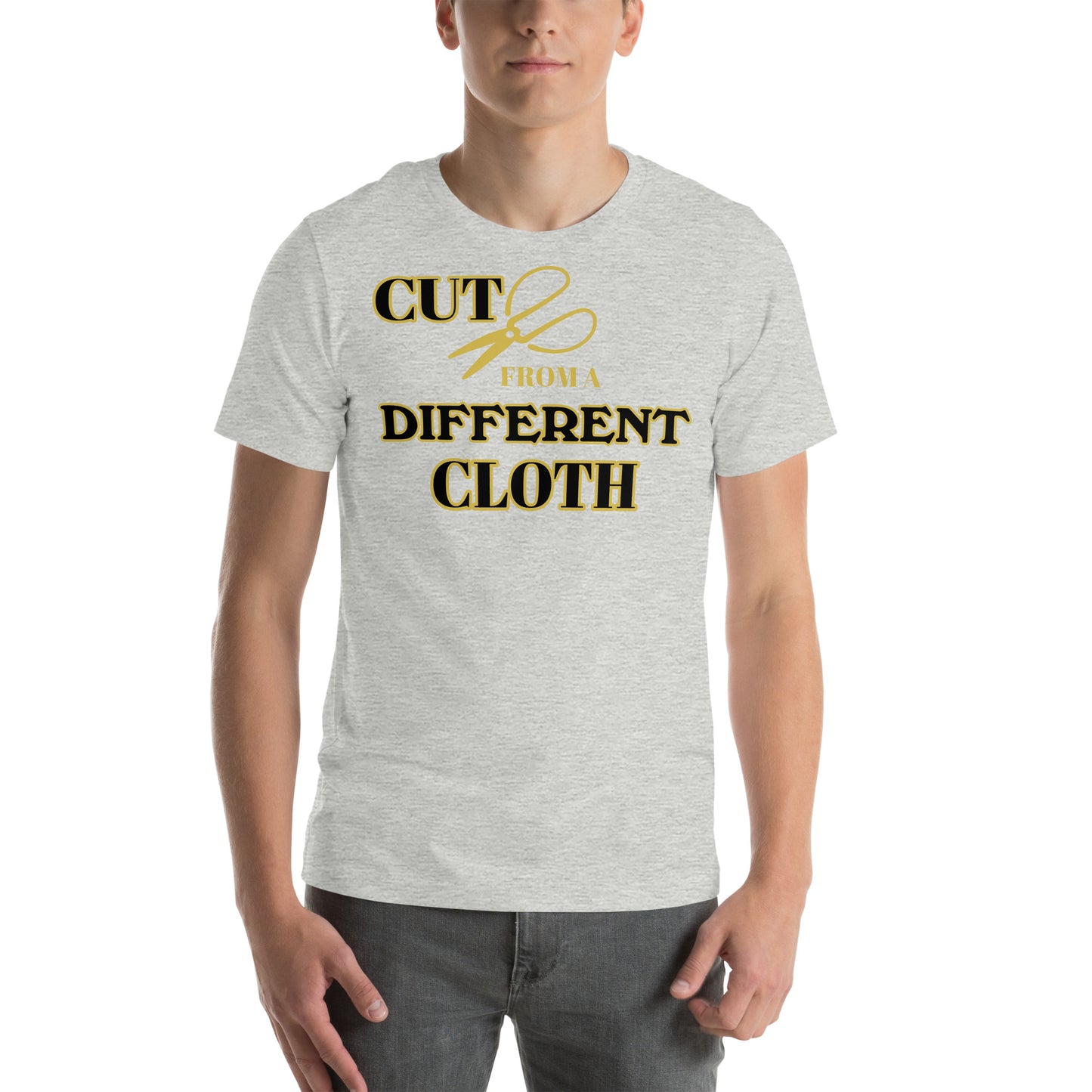 Cut from a different cloth Unisex t-shirt