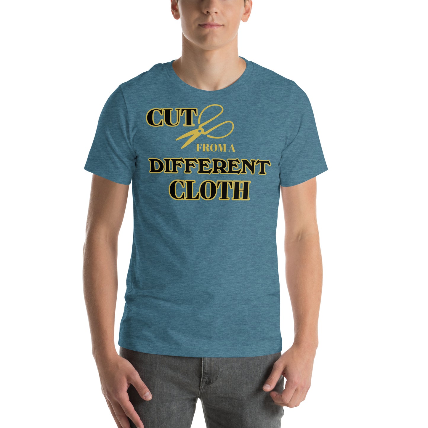 Cut from a different cloth Unisex t-shirt
