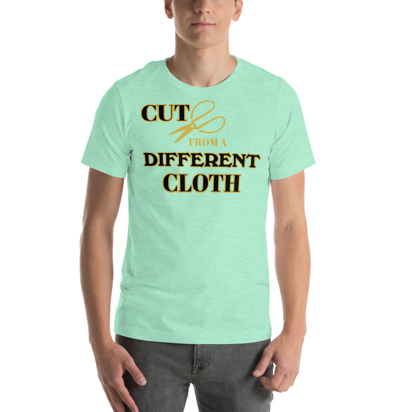 Cut from a different cloth Unisex t-shirt