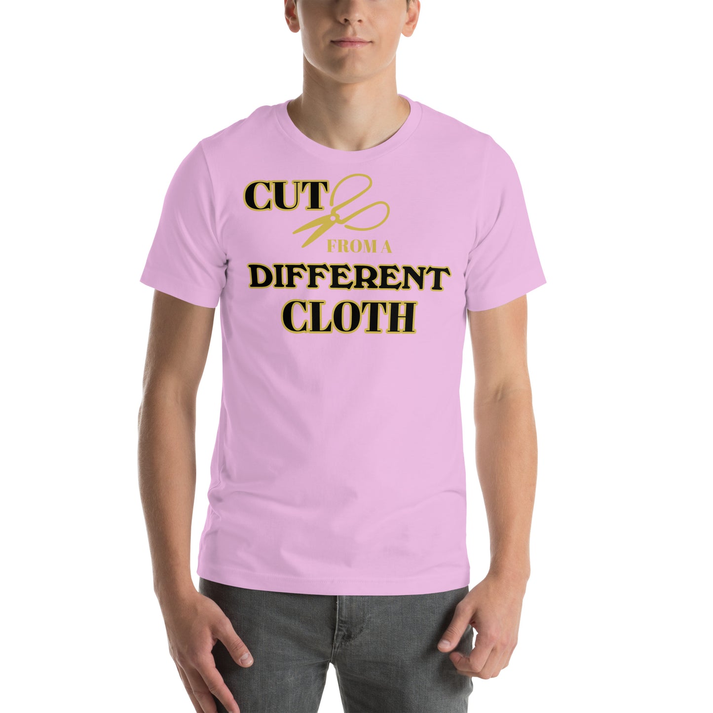 Cut from a different cloth Unisex t-shirt