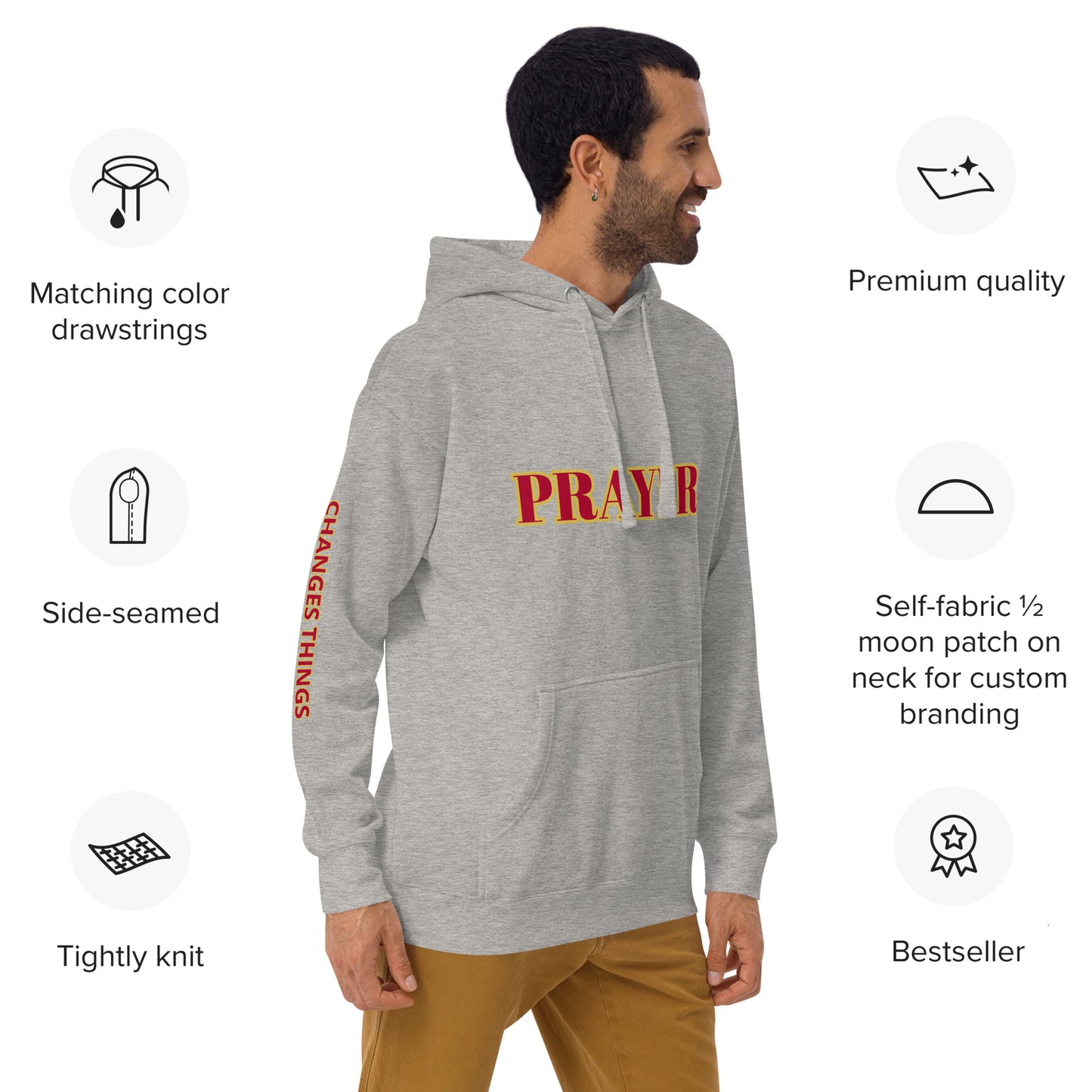 PRAYER CHANGES THINGS Unisex Hoodie