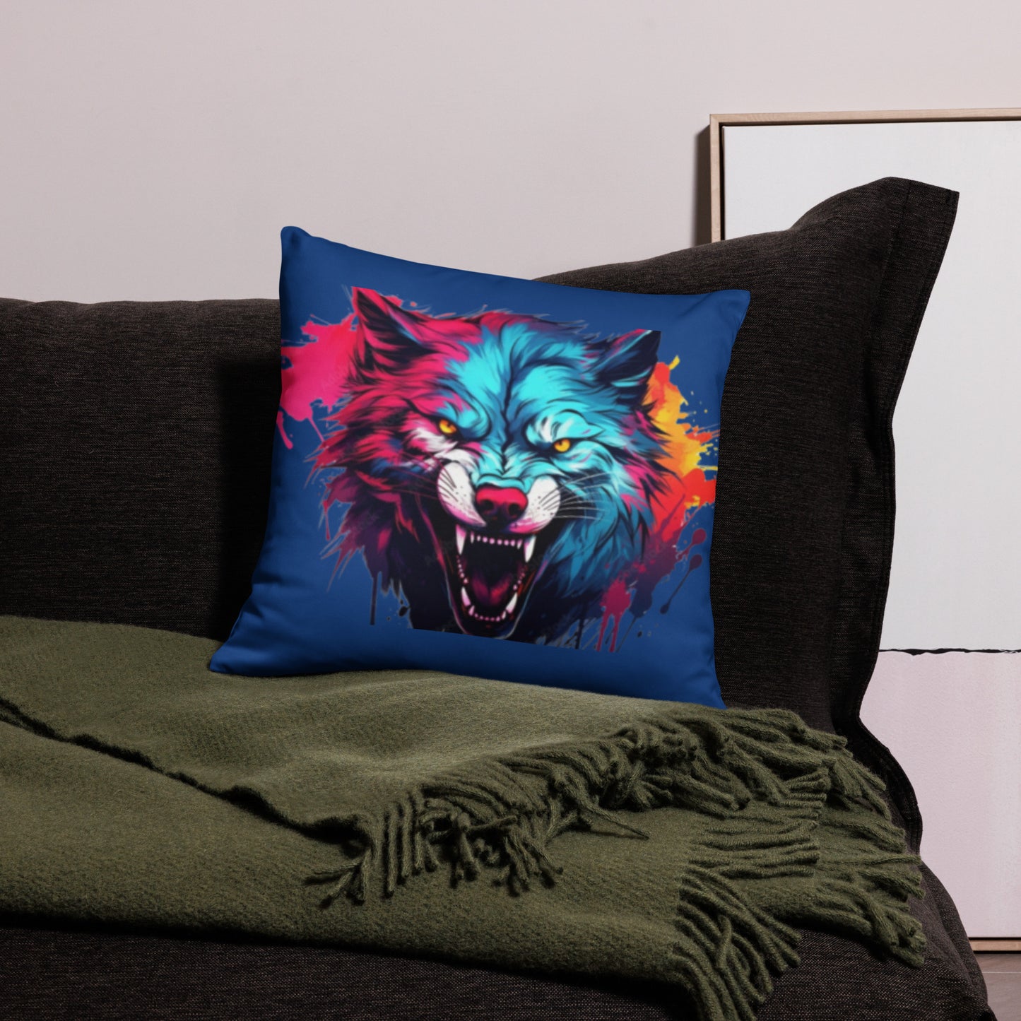 Wolf Basic Pillow
