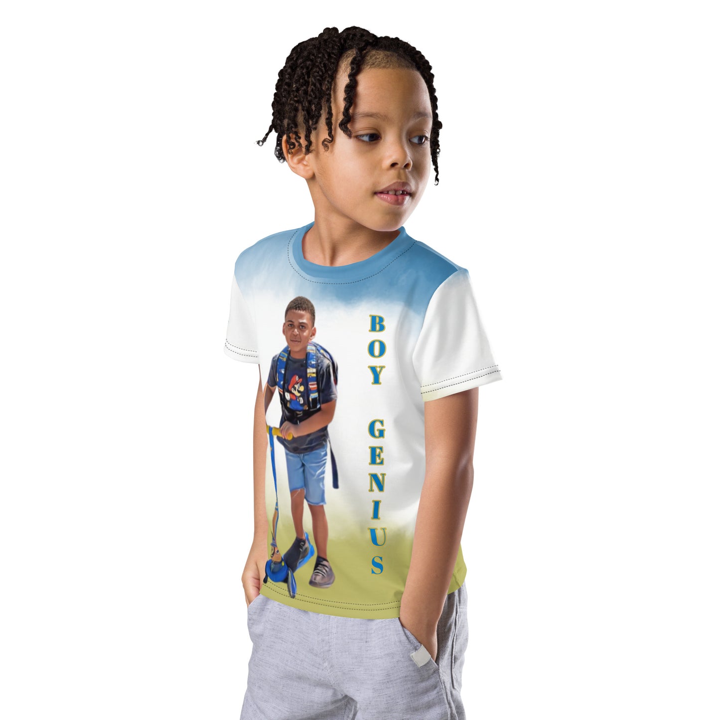Boy Genius Kids crew neck t-shirt
