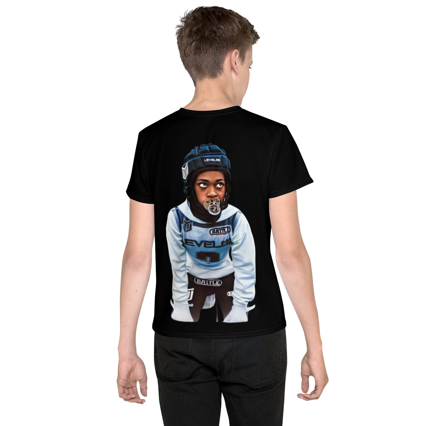 dblandsportz Youth crew neck t-shirt