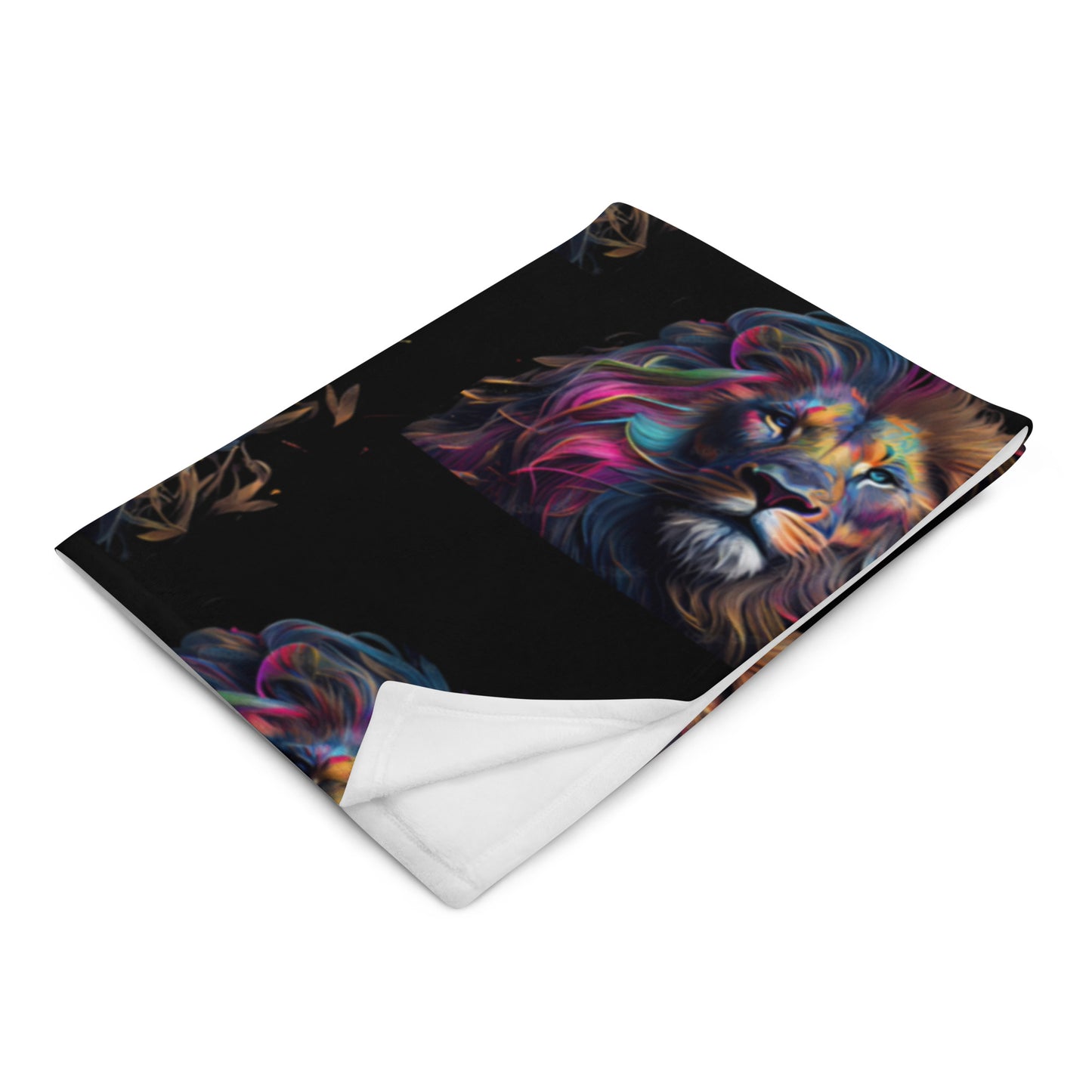 Lion Throw Blanket