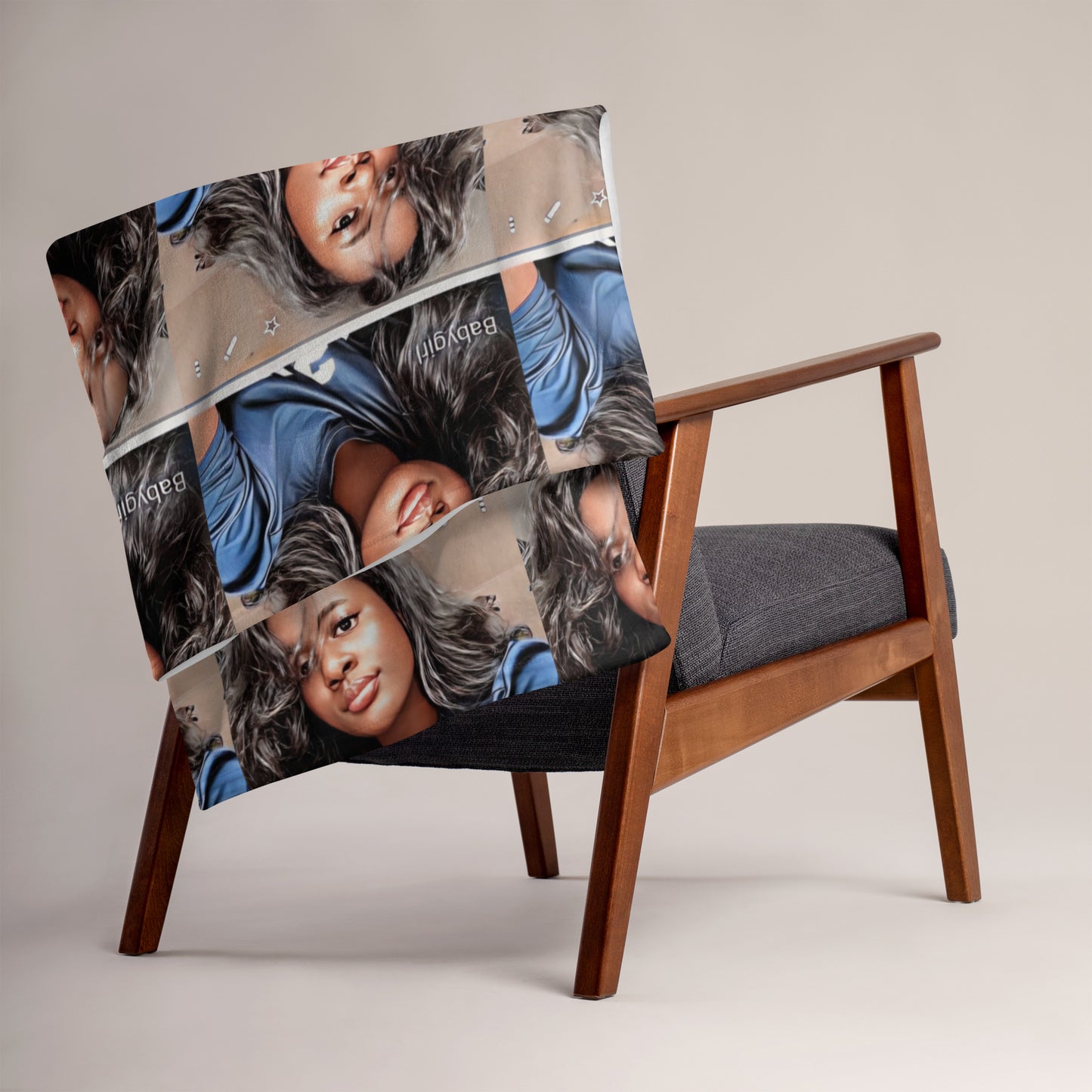 Baby Girl Throw Blanket