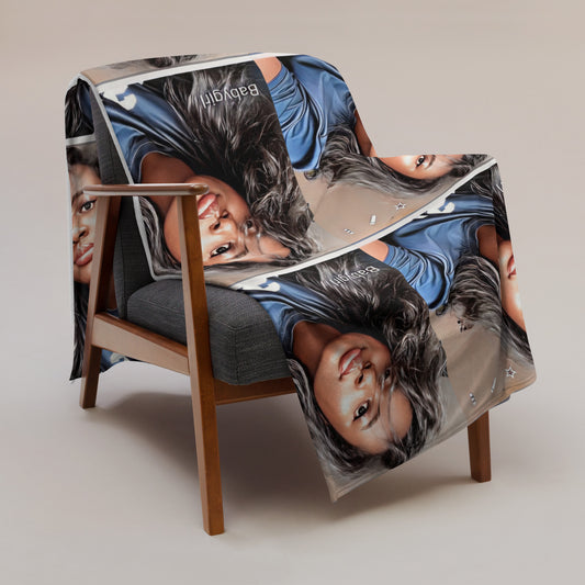 Baby Girl Throw Blanket
