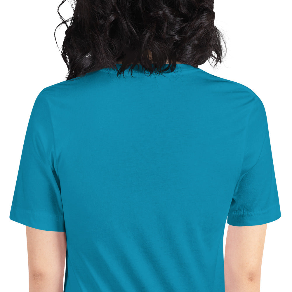 Heeled Unisex t-shirt