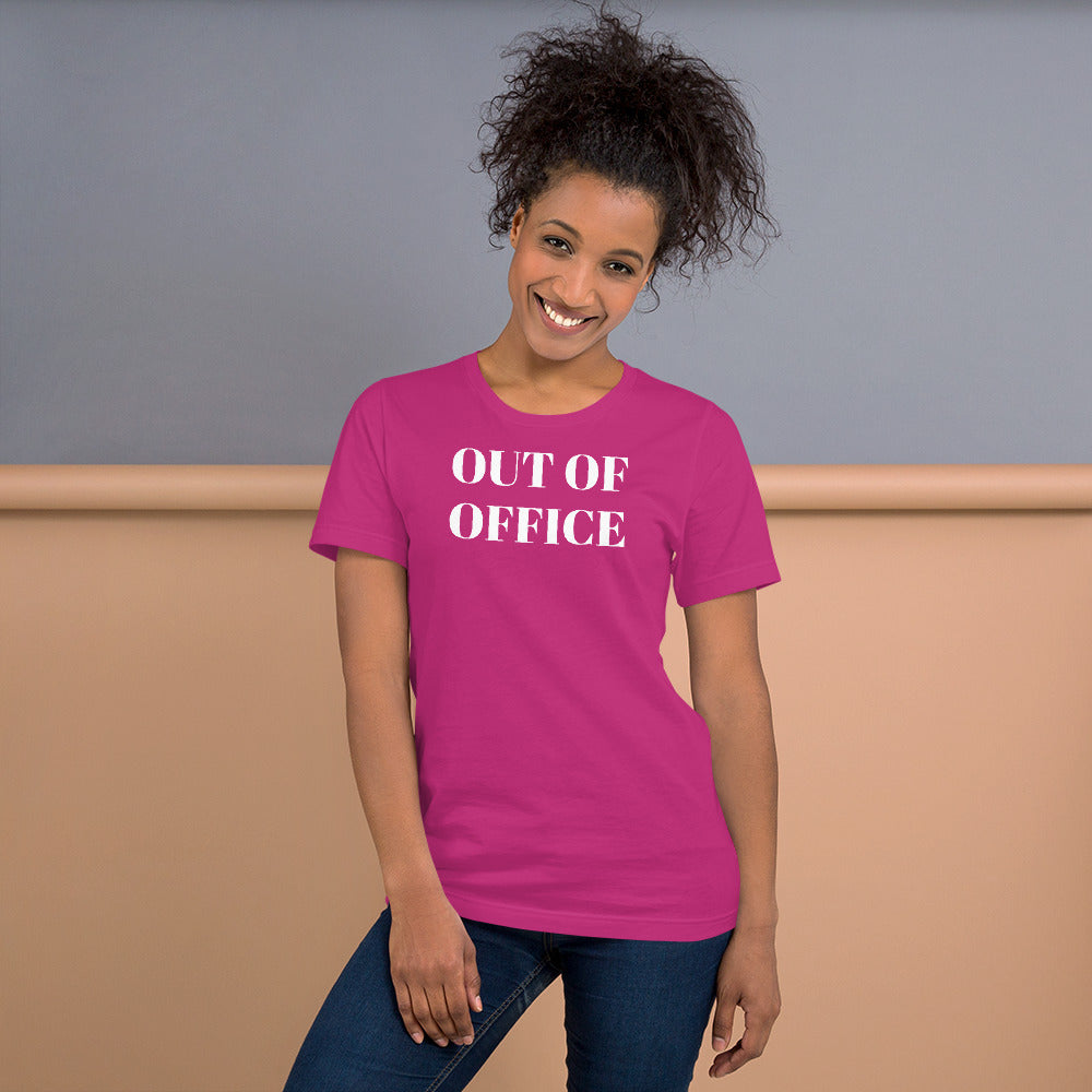 Out Of Office Unisex t-shirt