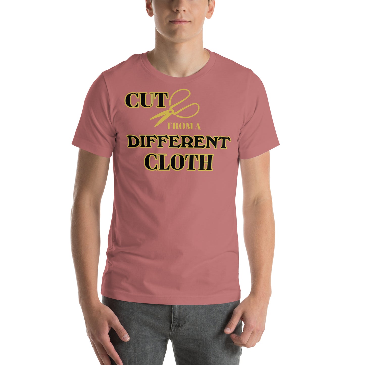 Cut from a different cloth Unisex t-shirt