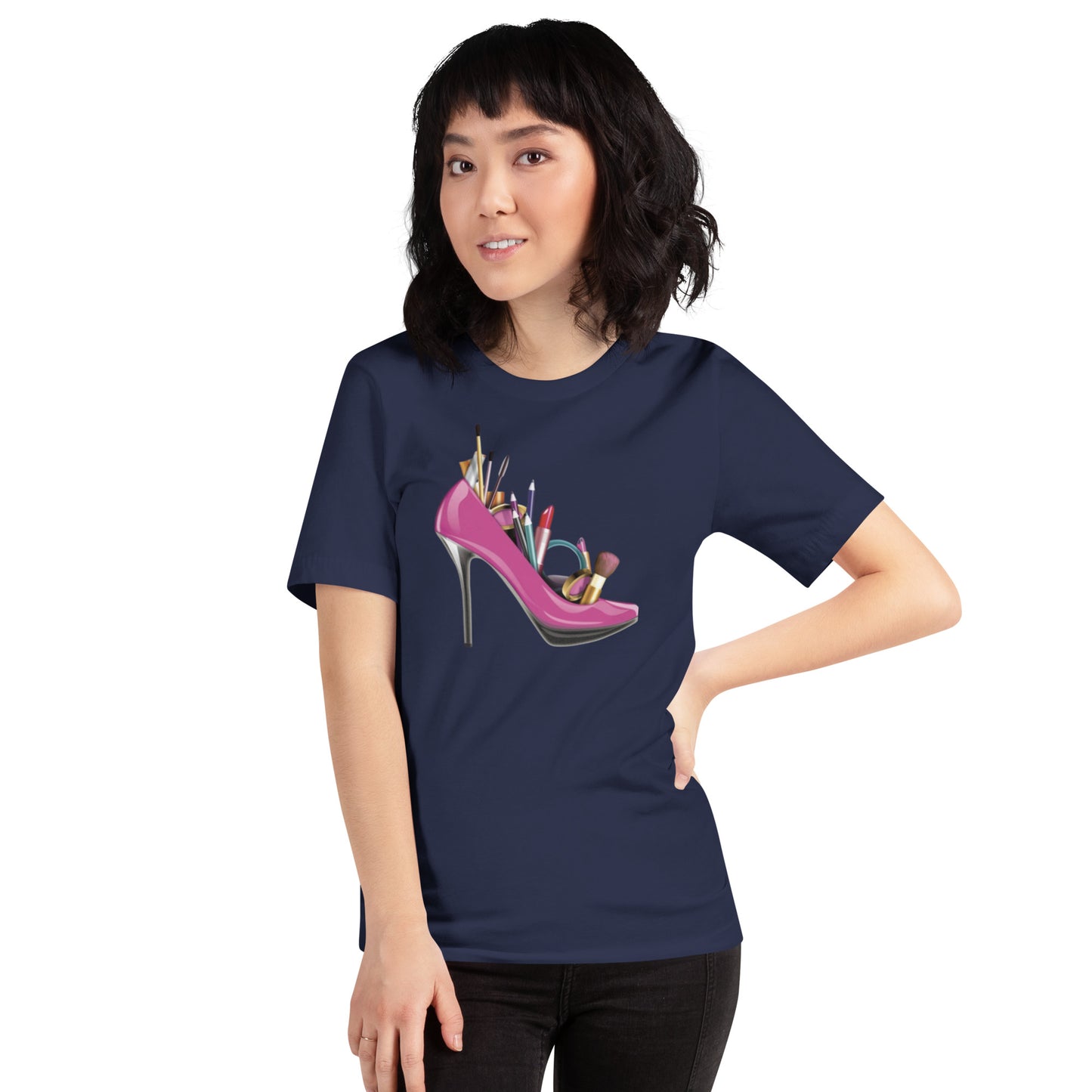 Heeled Unisex t-shirt