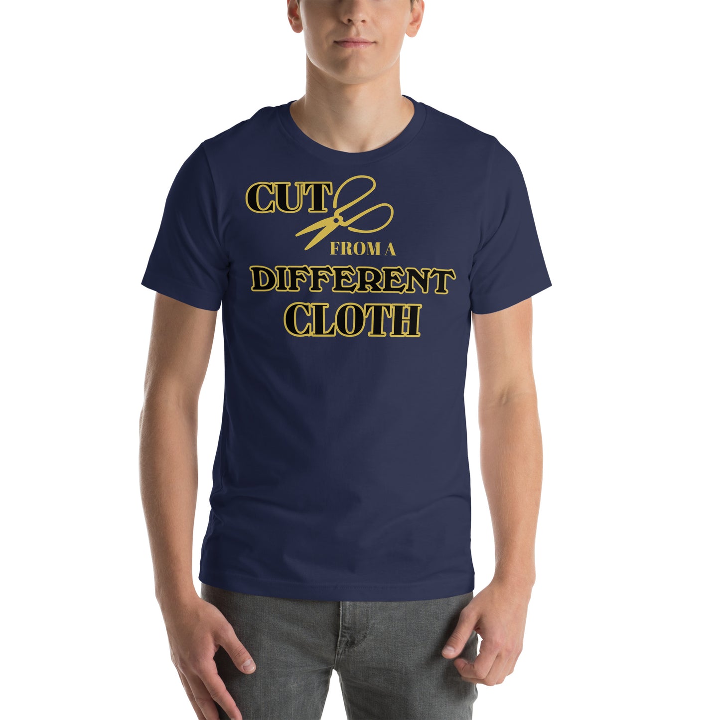 Cut from a different cloth Unisex t-shirt