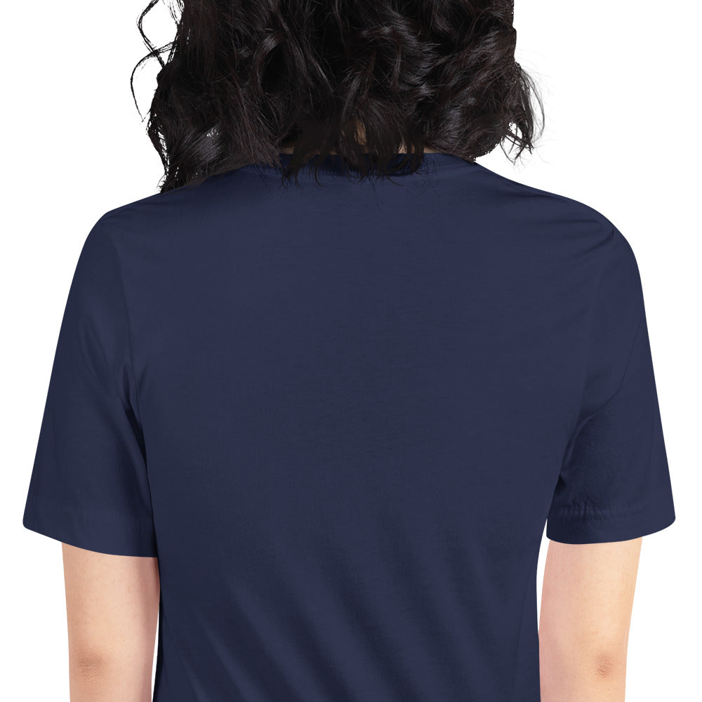 Heeled Unisex t-shirt