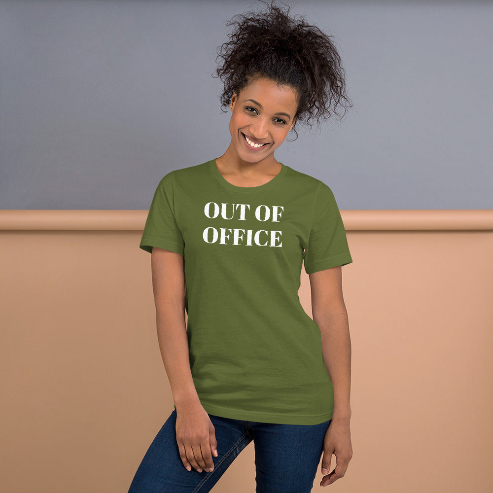 Out Of Office Unisex t-shirt
