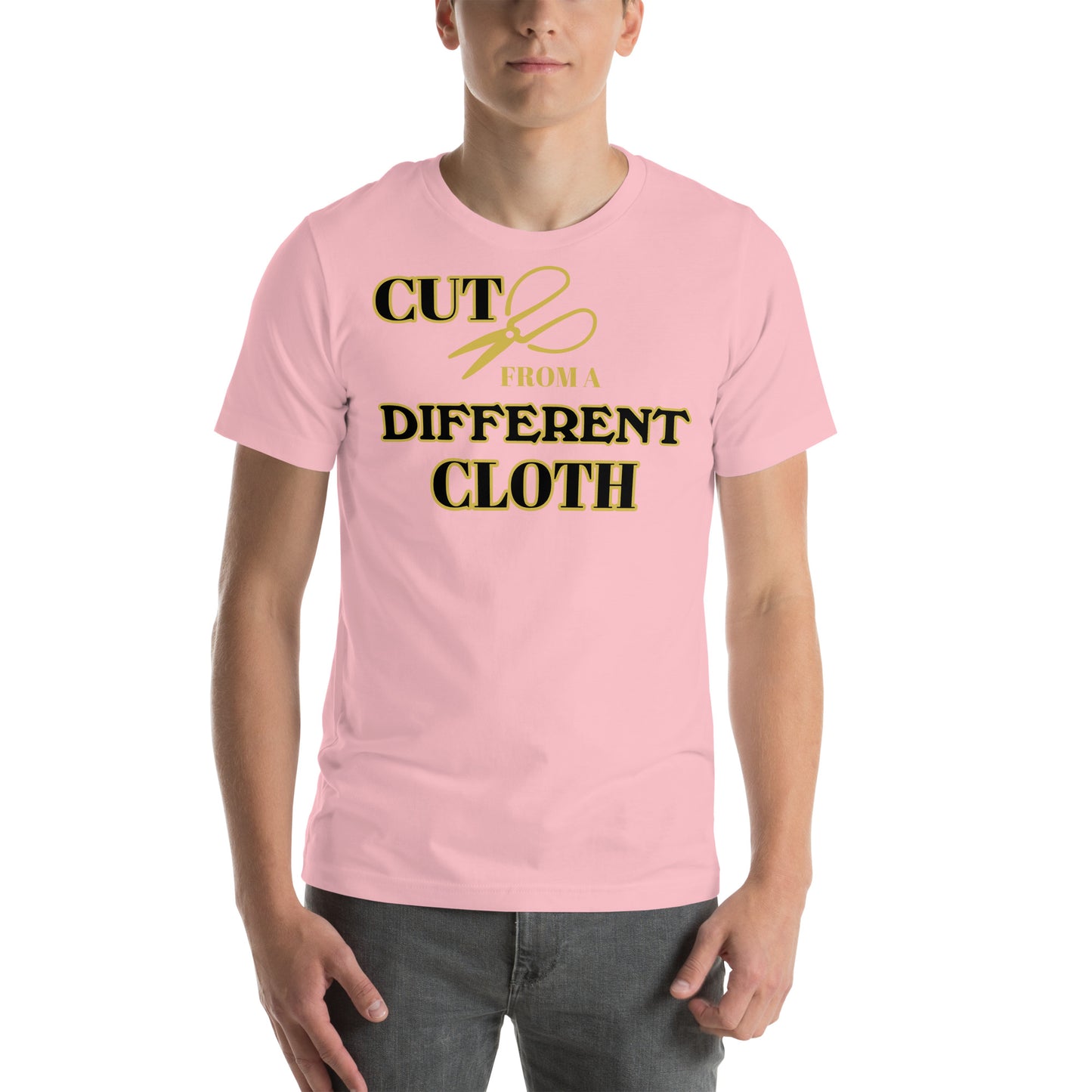Cut from a different cloth Unisex t-shirt