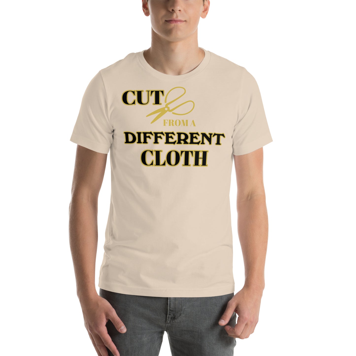 Cut from a different cloth Unisex t-shirt