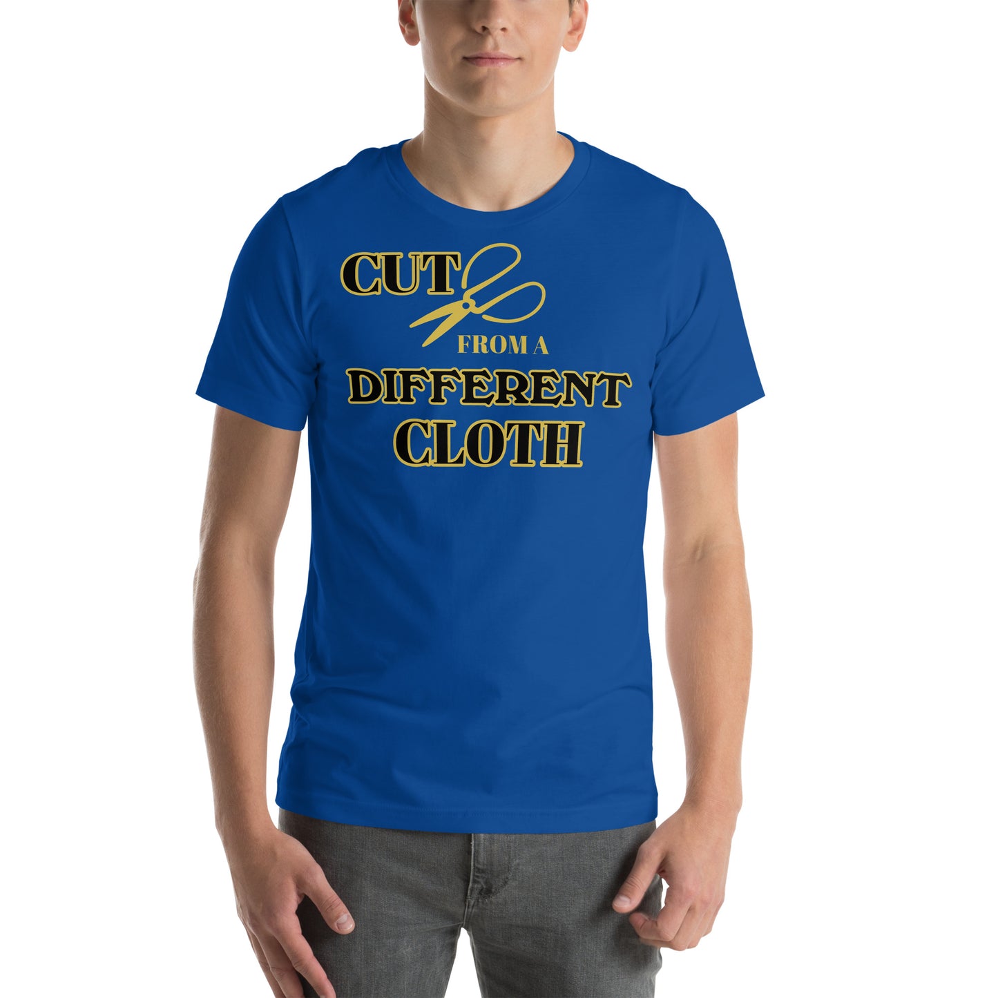 Cut from a different cloth Unisex t-shirt