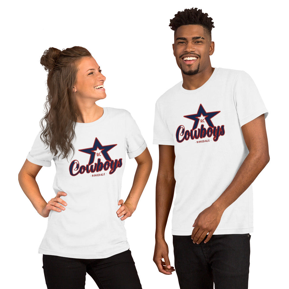 Rosedale Cowboys Unisex t-shirt