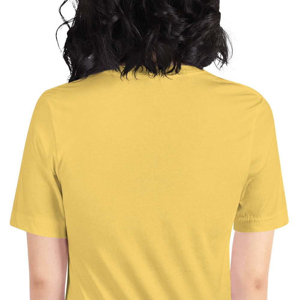 Heeled Unisex t-shirt