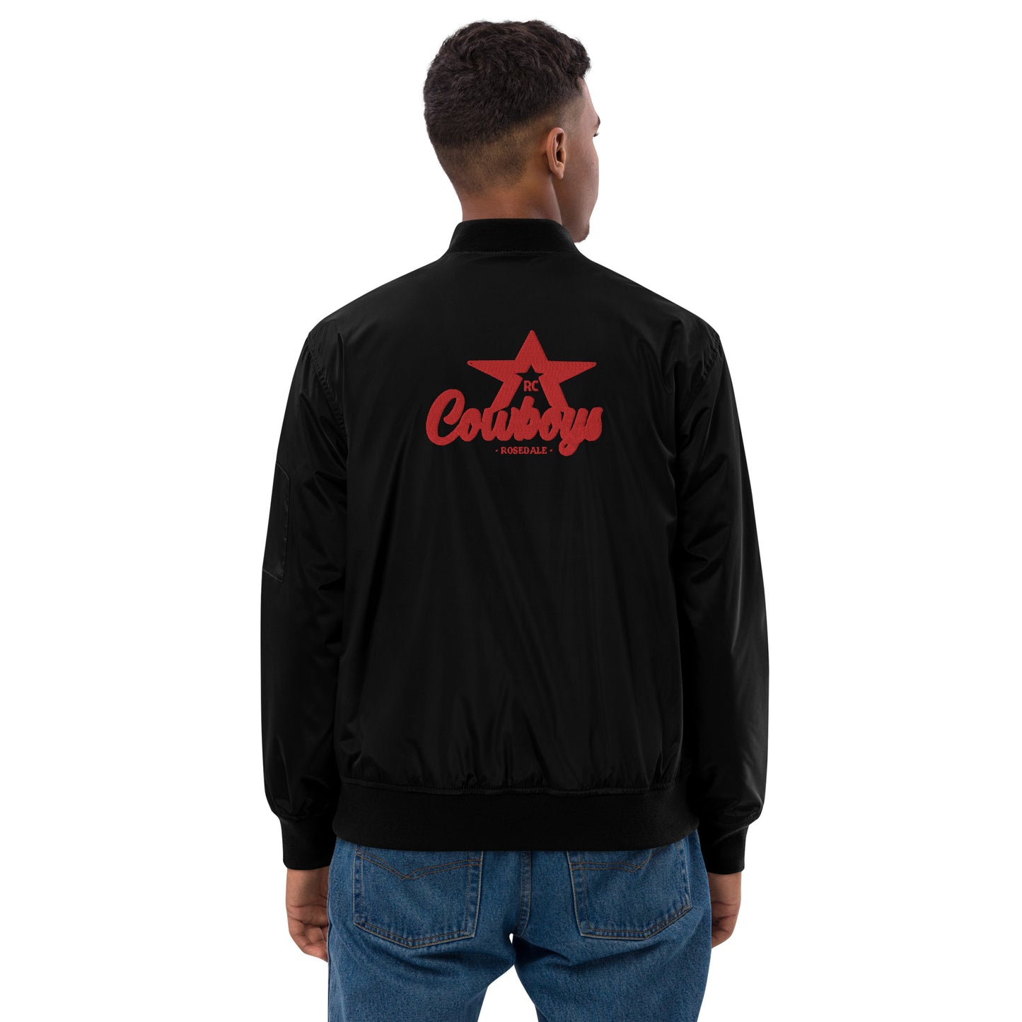 Rosedale Cowboys Premium recycled bomber jacket
