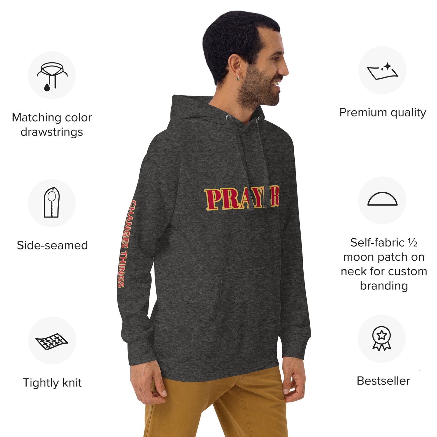 PRAYER CHANGES THINGS Unisex Hoodie