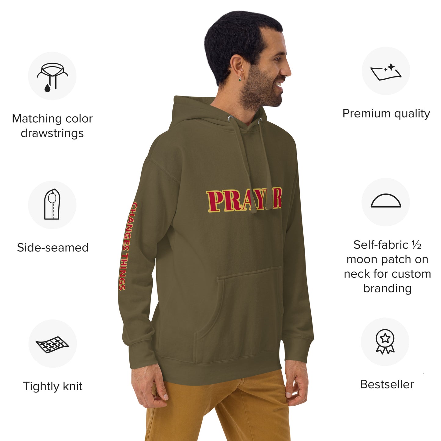 PRAYER CHANGES THINGS Unisex Hoodie