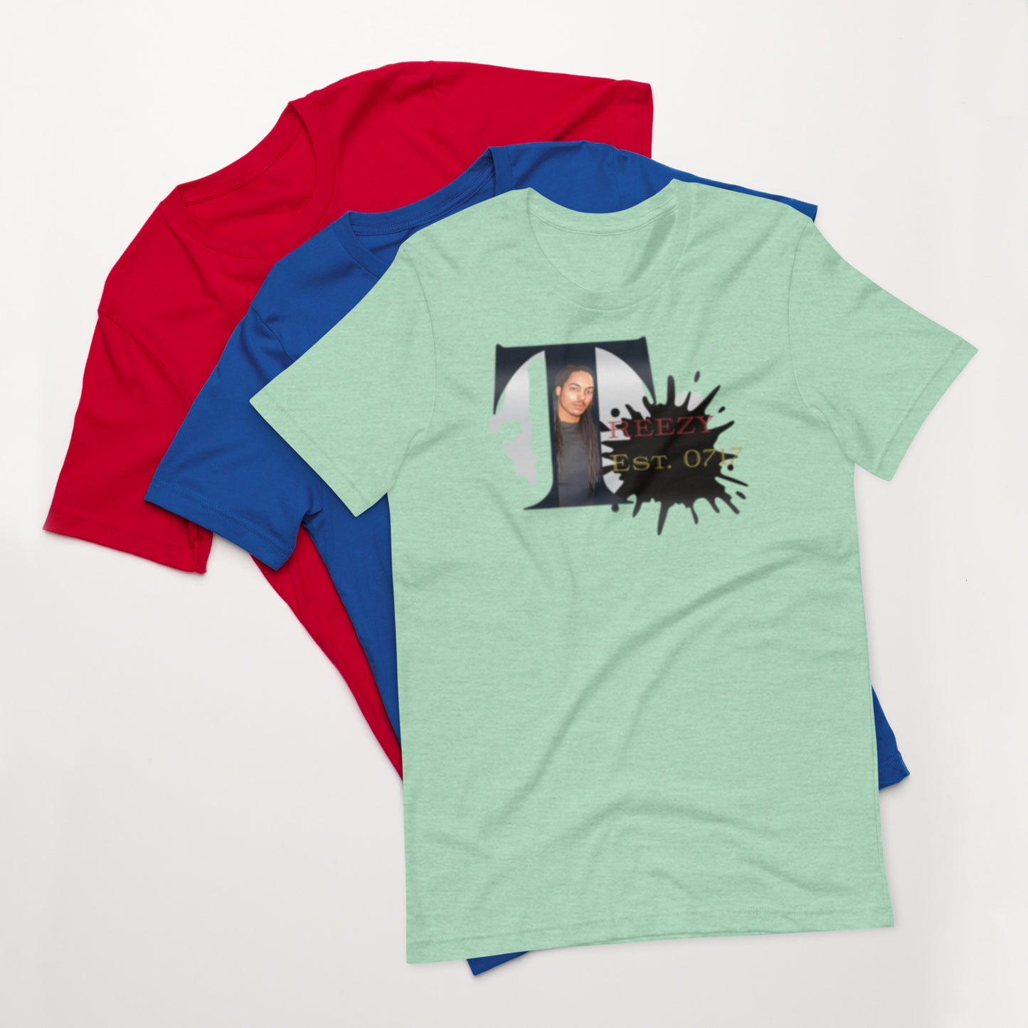 TREEZY DISTRESSED 0717 Unisex t-shirt