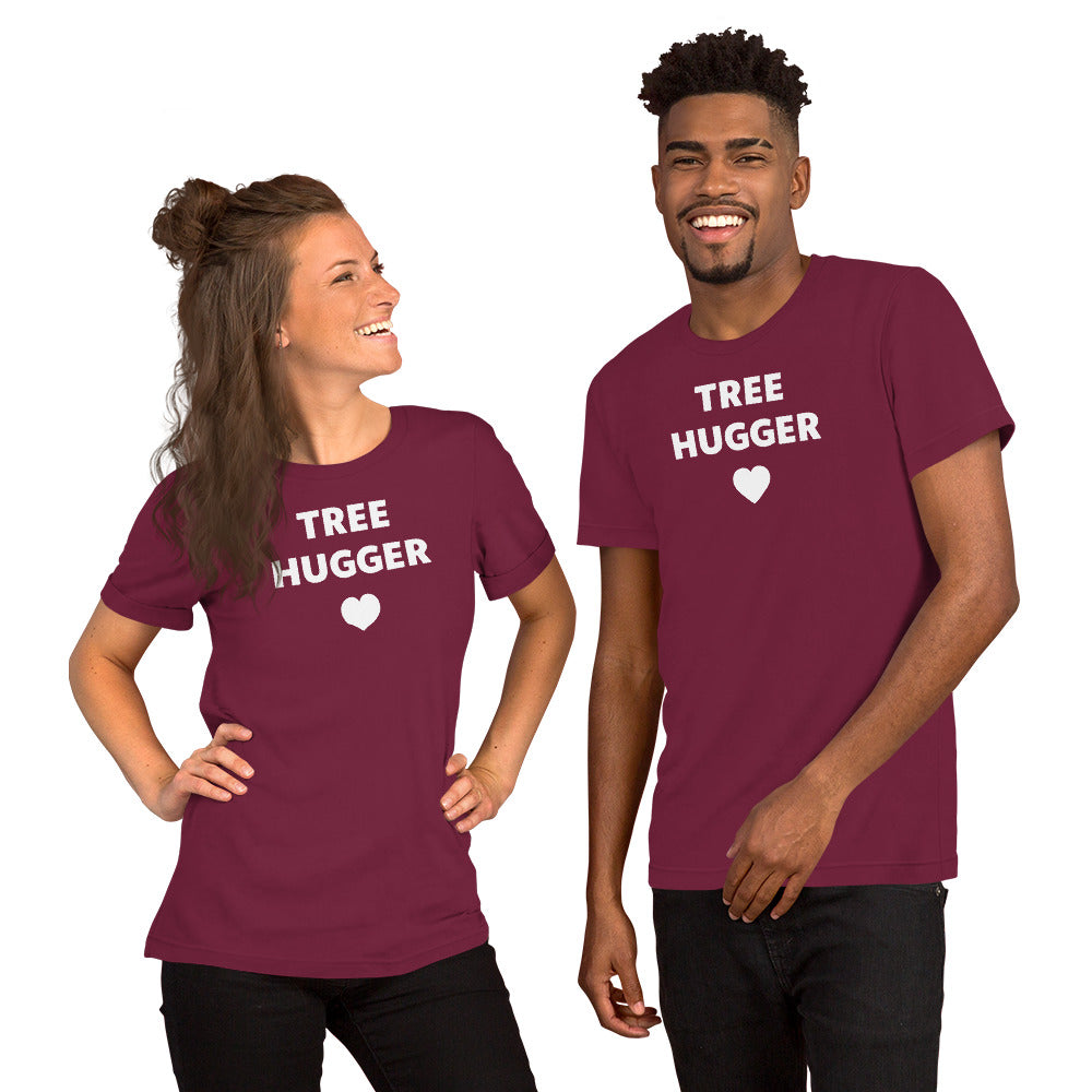TREE HUGGER Unisex t-shirt