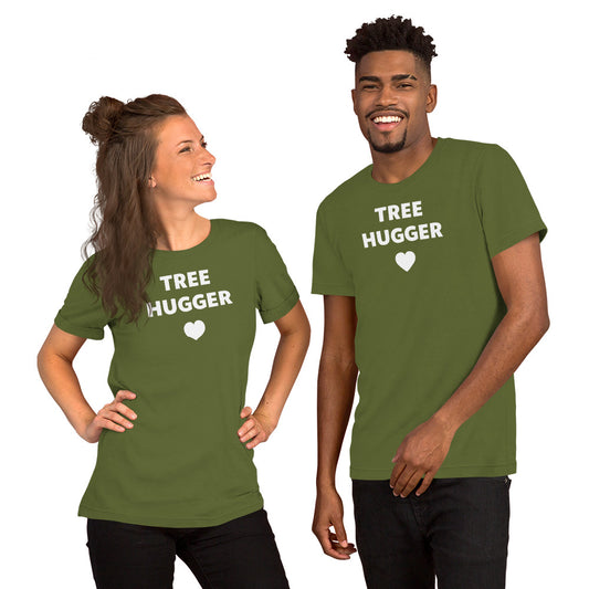 TREE HUGGER Unisex t-shirt