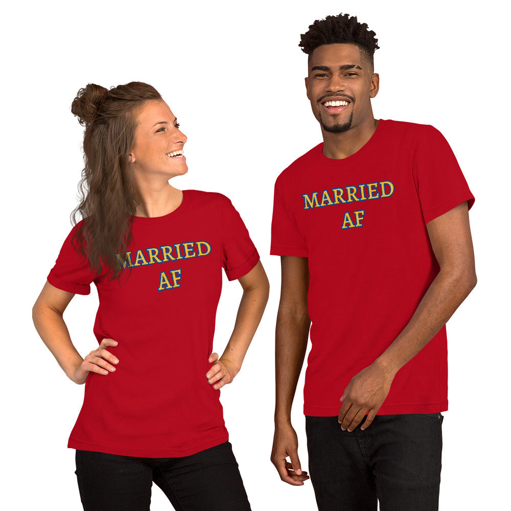 Married AF Unisex t-shirt