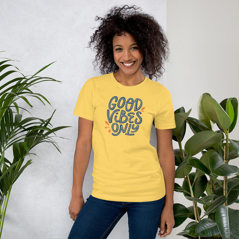 Good Vibes Only Unisex t-shirt