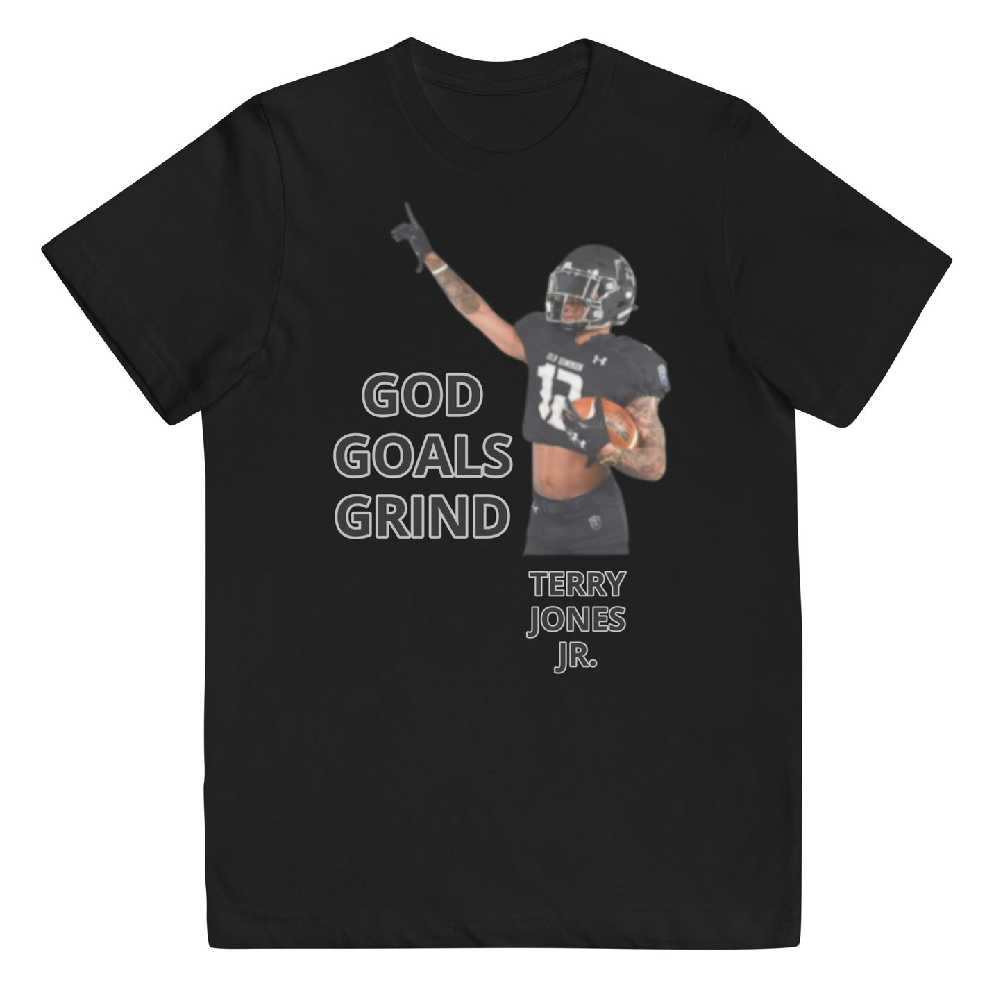 TERRY JONES JR. Youth jersey t-shirt