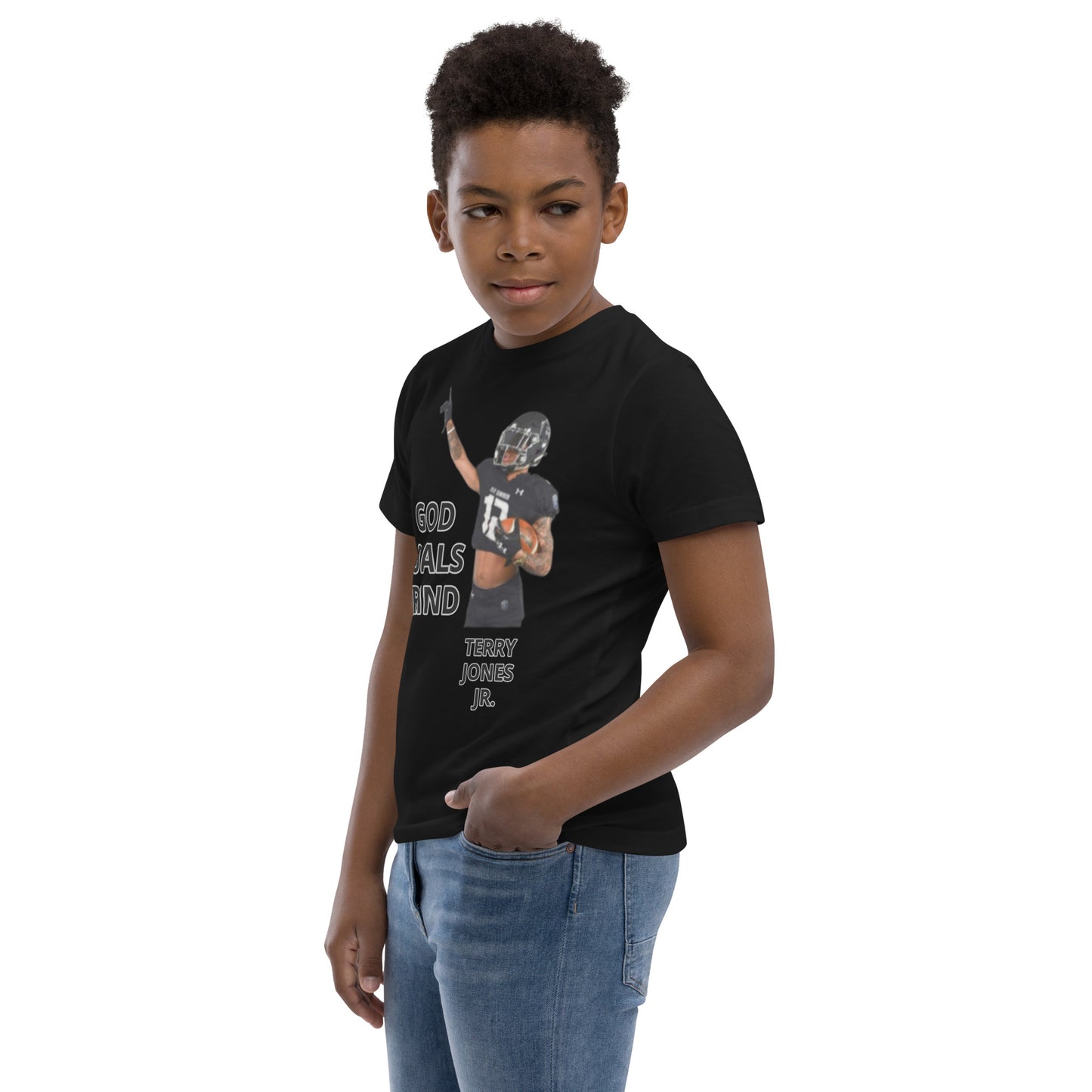 TERRY JONES JR. Youth jersey t-shirt