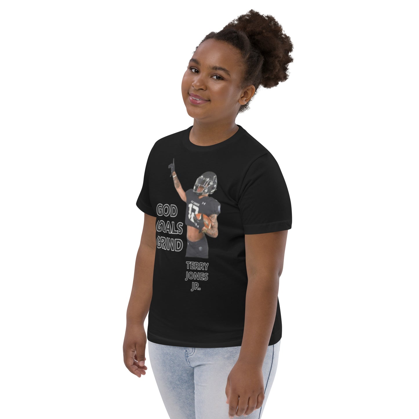 TERRY JONES JR. Youth jersey t-shirt