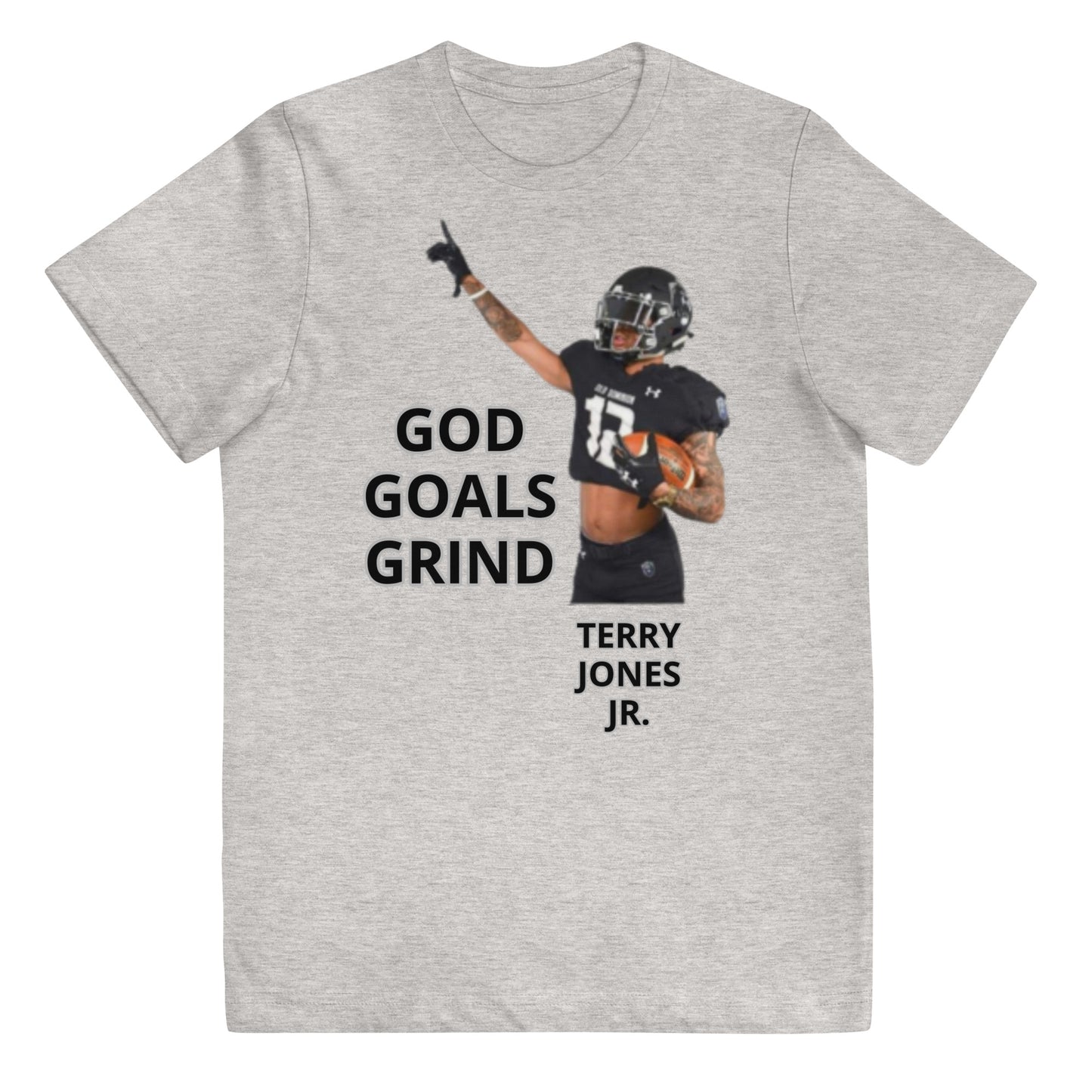 TERRY JONES JR. Youth jersey t-shirt