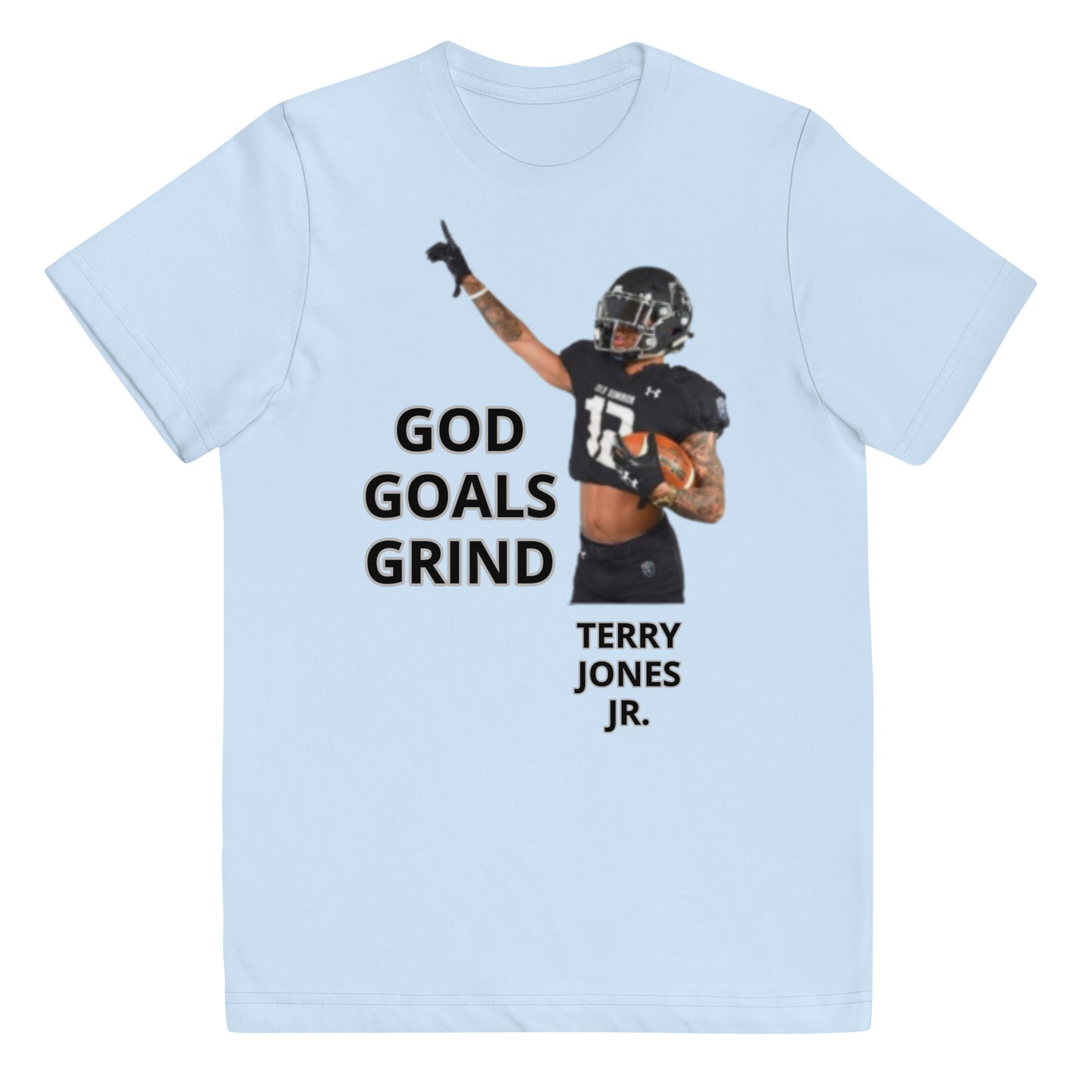 TERRY JONES JR. Youth jersey t-shirt