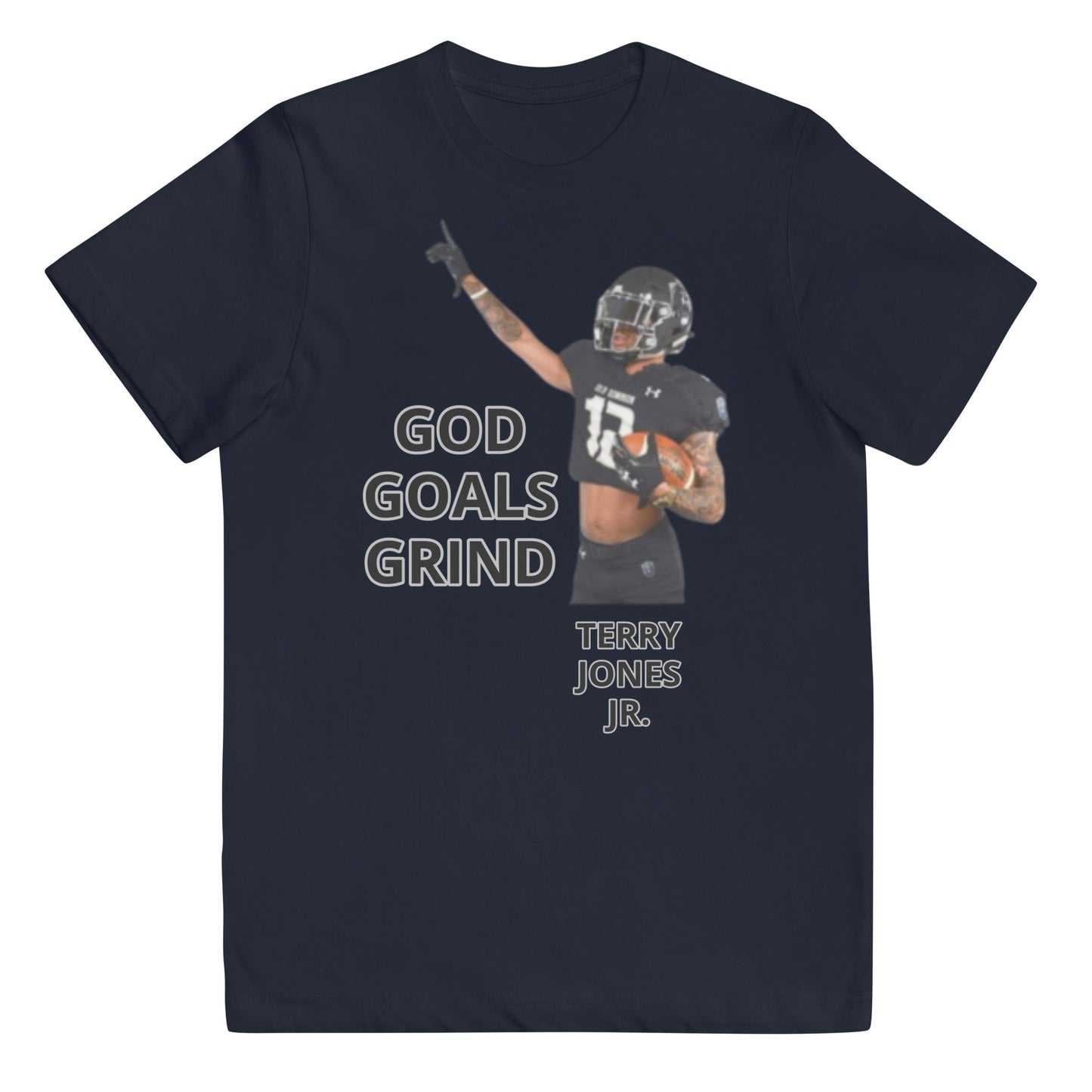 TERRY JONES JR. Youth jersey t-shirt