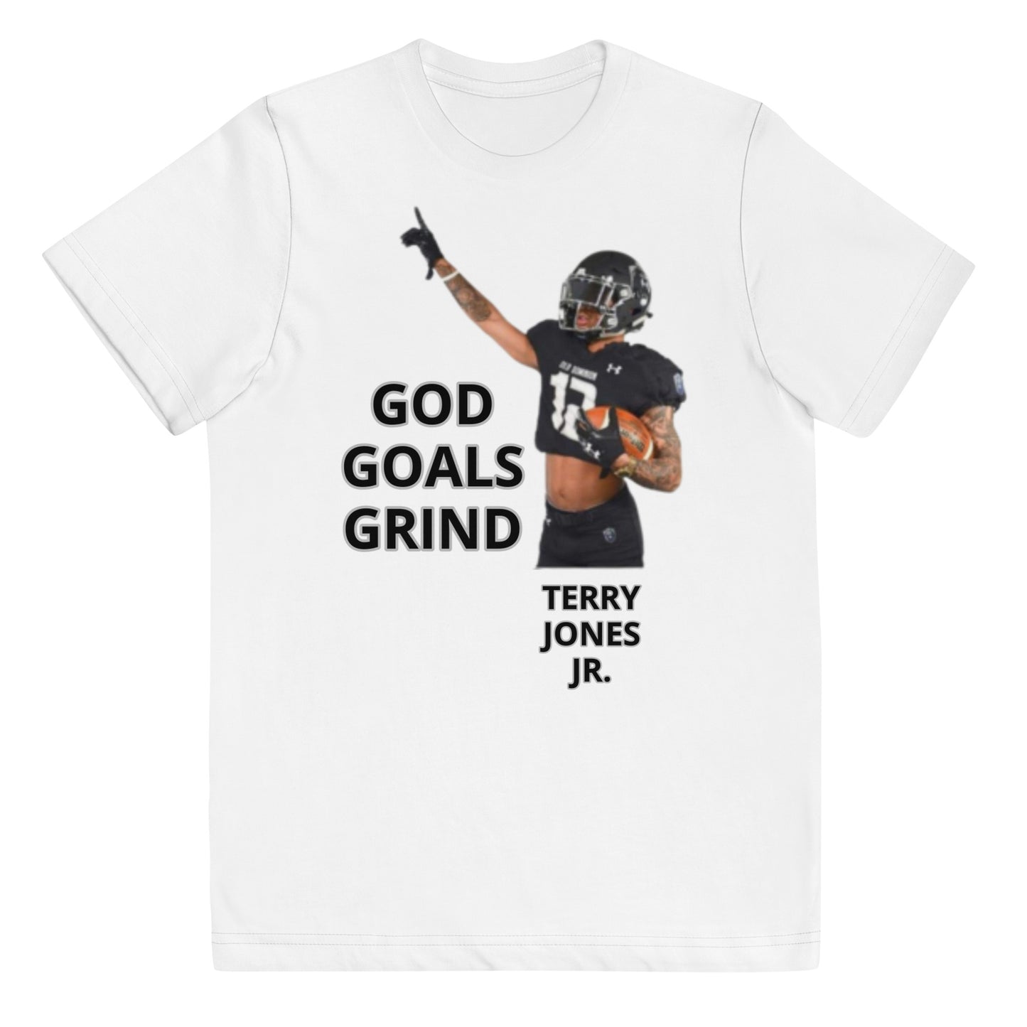 TERRY JONES JR. Youth jersey t-shirt